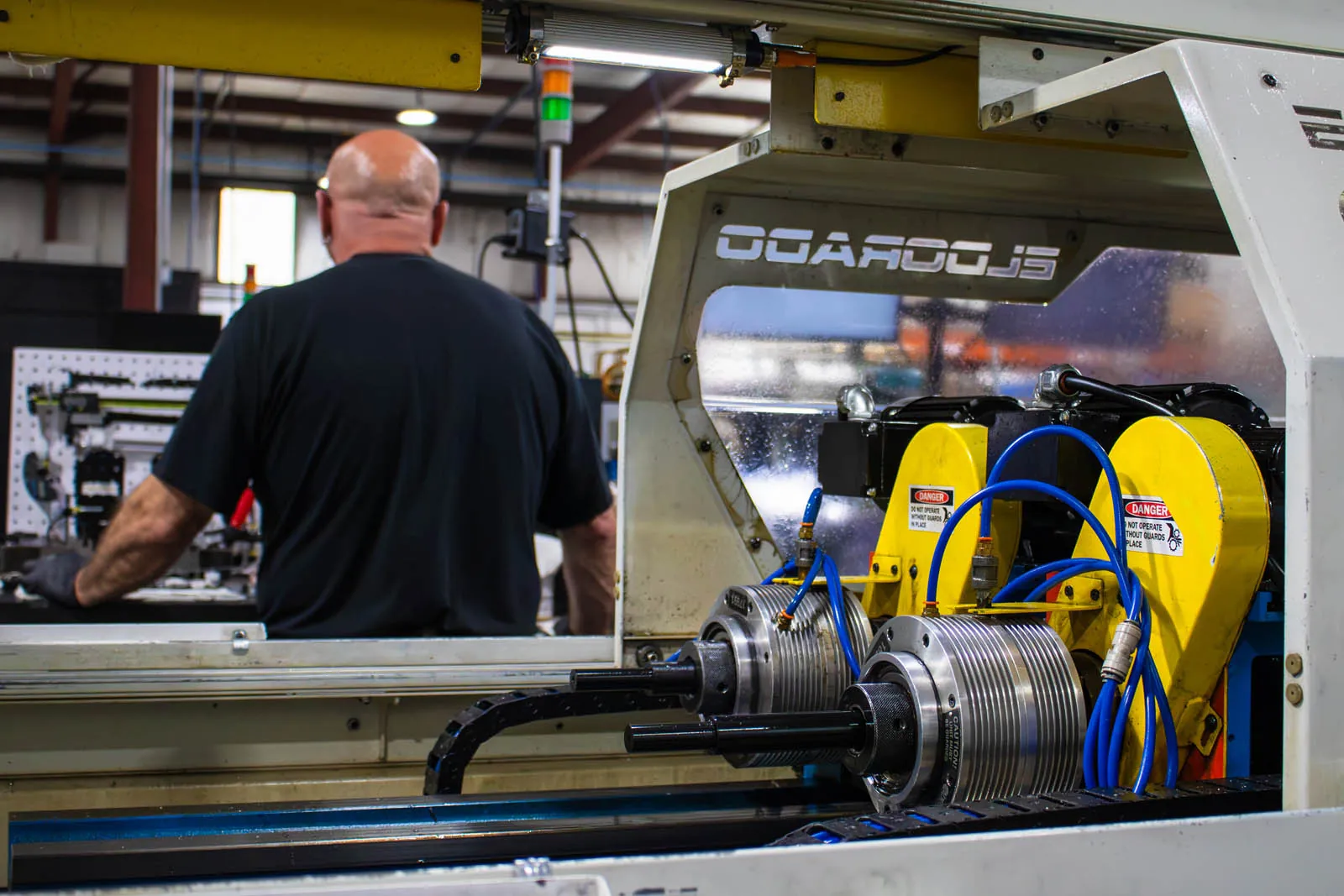 Precision-machined titanium and Inconel components for aerospace applications