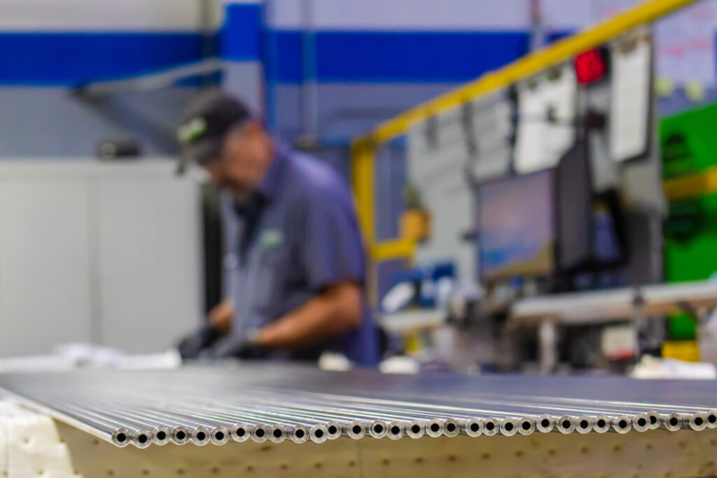 Precision honing of an internal bore at Grover Precision