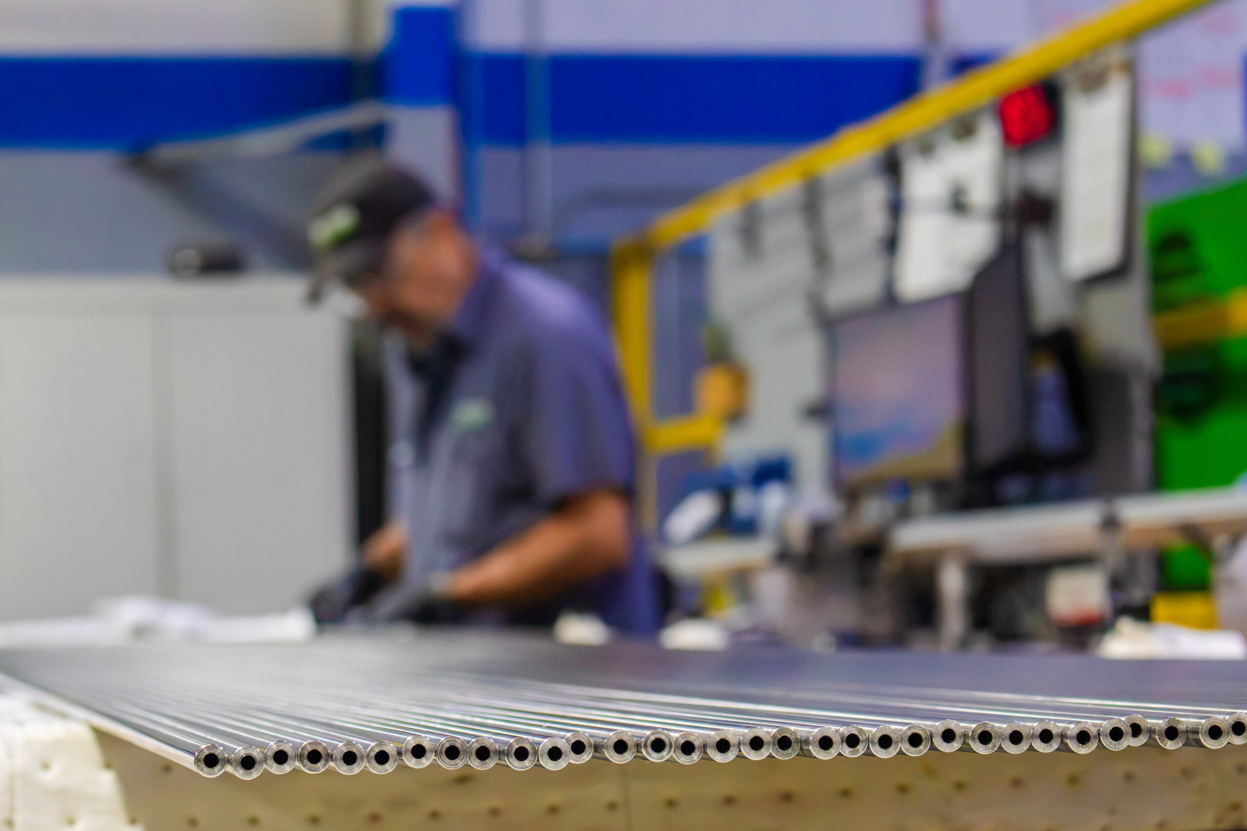 Precision honing of an internal bore at Grover Precision