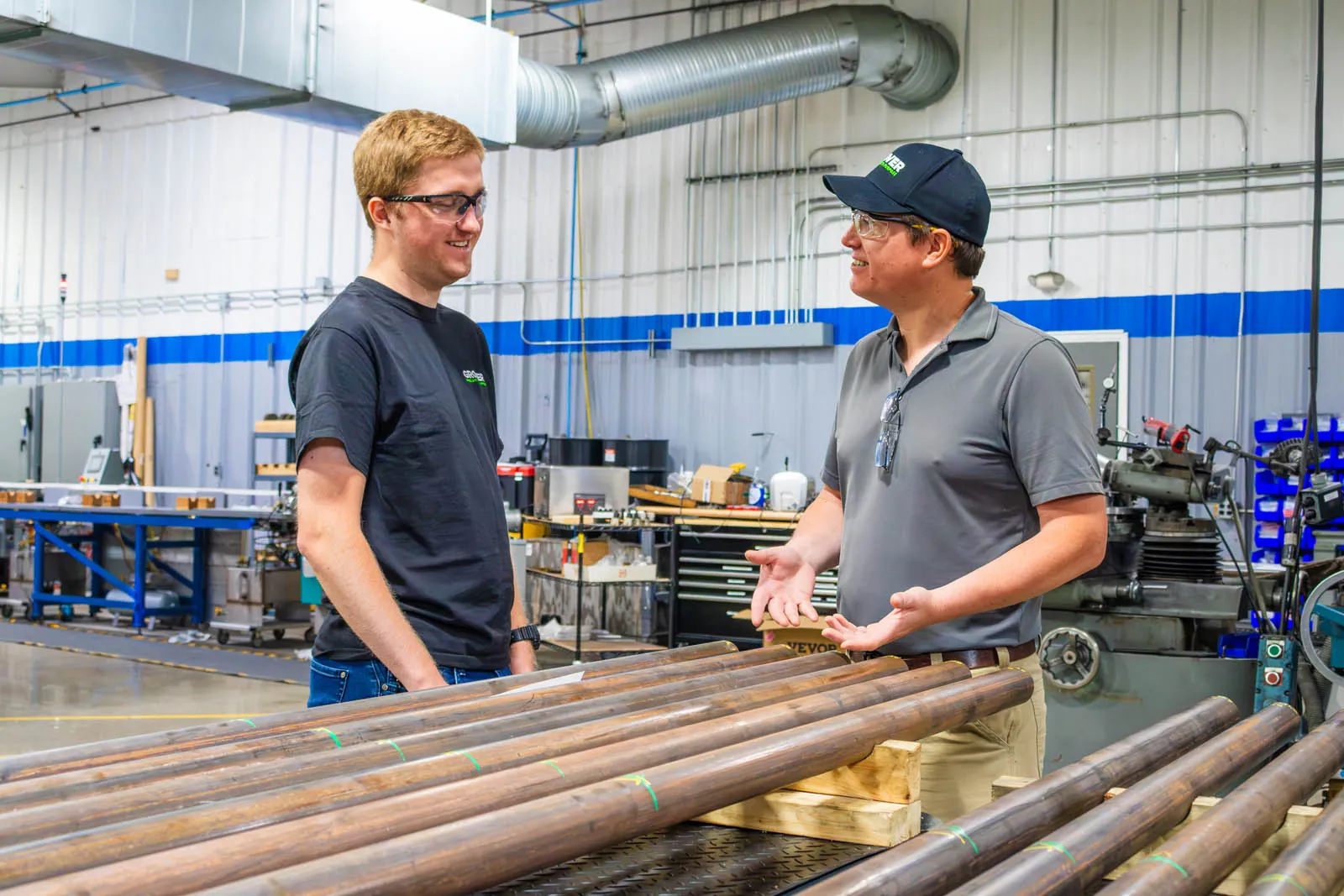 Precision deep-hole drilling of a critical component at Grover Precision