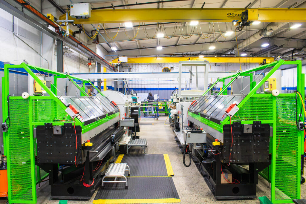 Pilger mill forming a cannulated bar at Grover Precision
