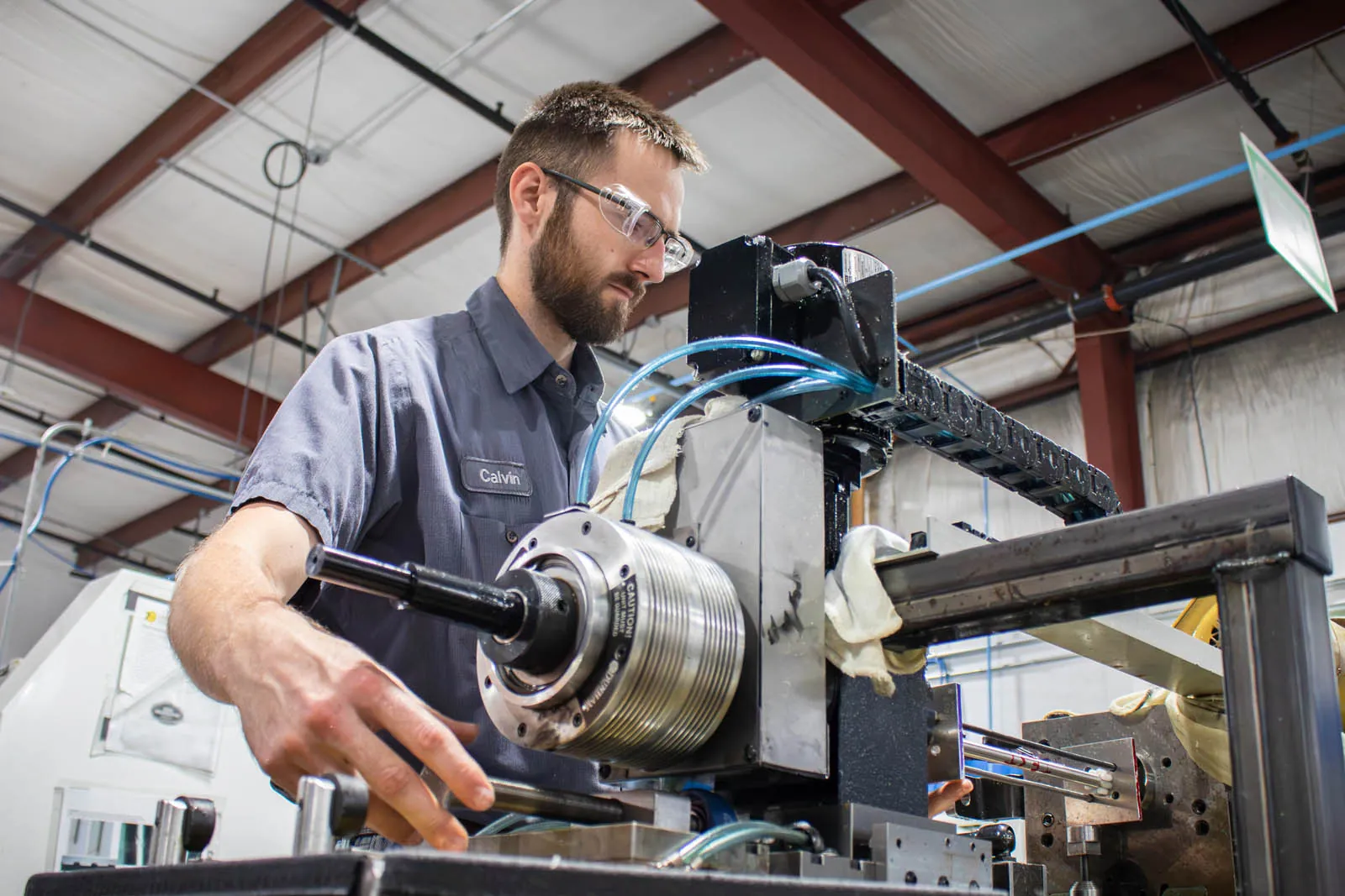 Precision-machined titanium and Inconel defense components at Grover Precision
